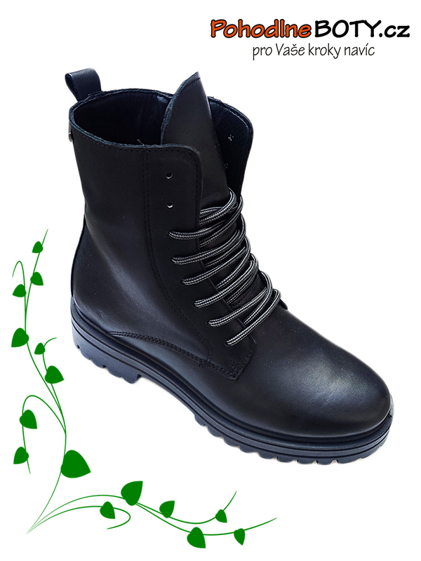 Dámské kotníkové zimní boty Imac černé 857518