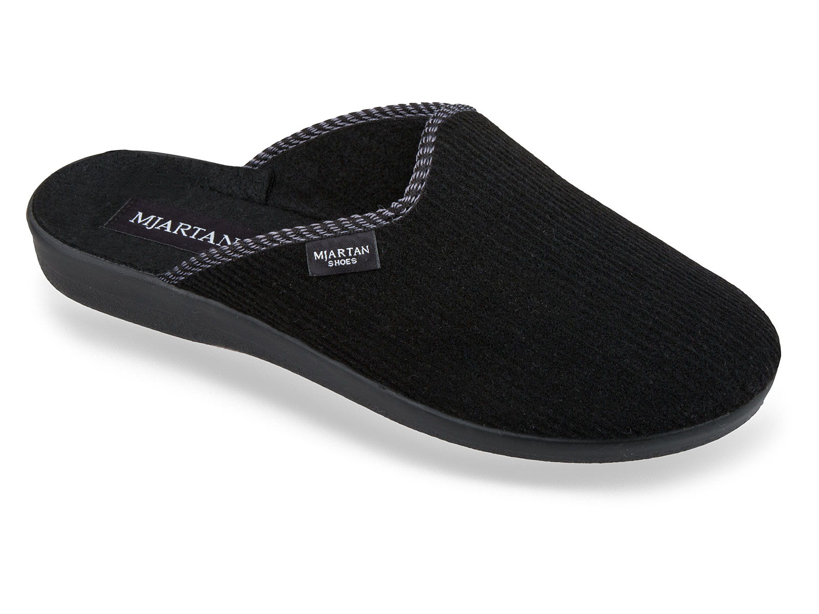 Pánská domácí obuv pantofel Mjartan 608-T80L černé 