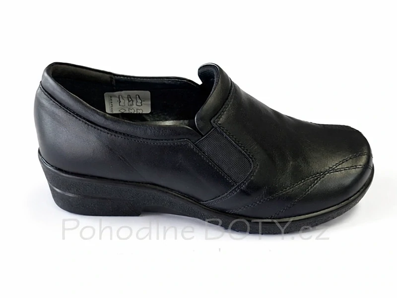 Dámské kožené mokasíny širší střih Aldex 203/521