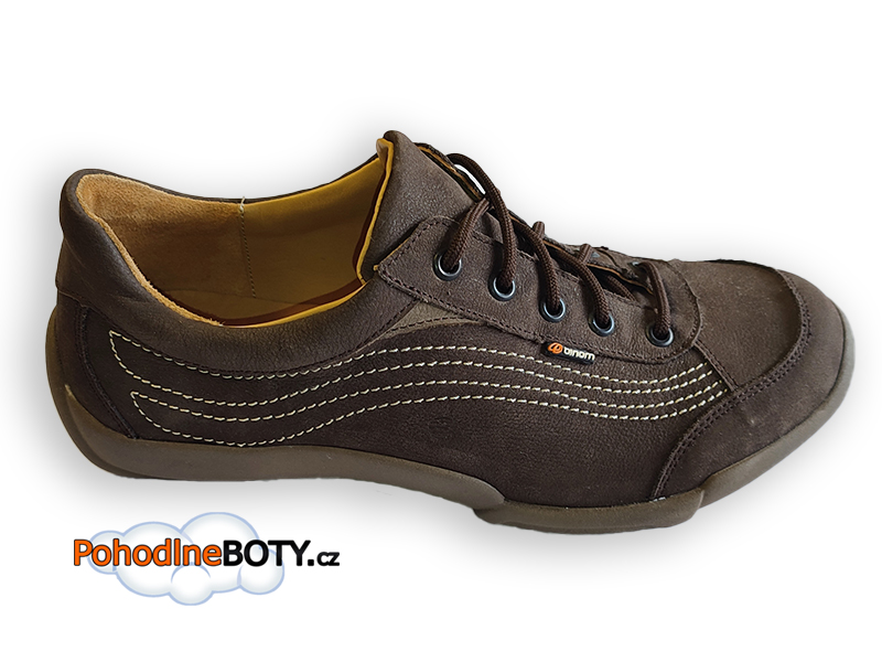 Sportovní vycházkové polobotky Binom kůže