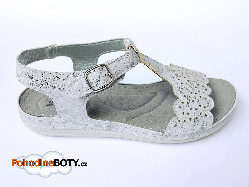 Dámský pohodlný páskový sandál Effe tre