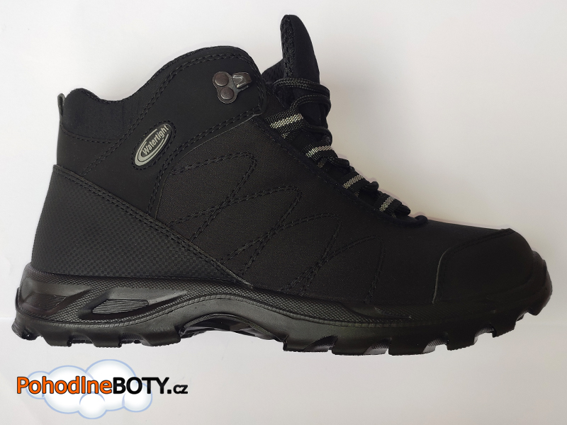 Pánská kotníková obuv softshell černá Effe tre 17936