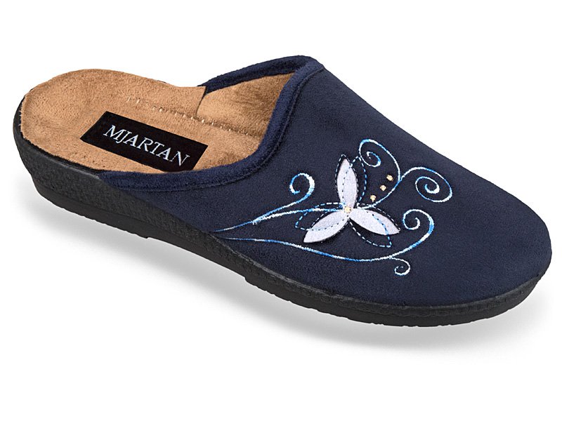 Dámské domácí pantofle Mjartan klínek 6057
