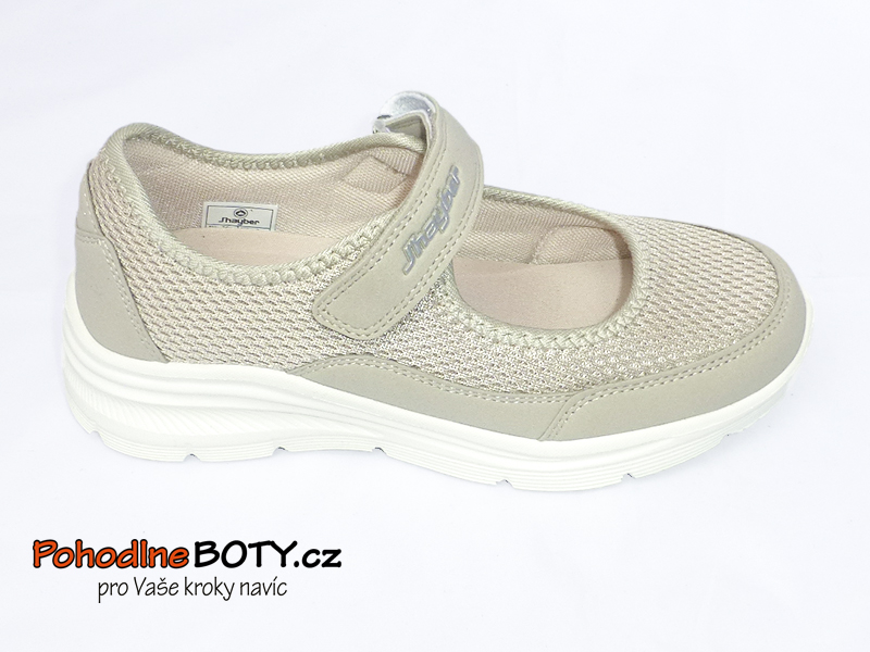 Dámské sportovní baleríny J´Hayber béžové