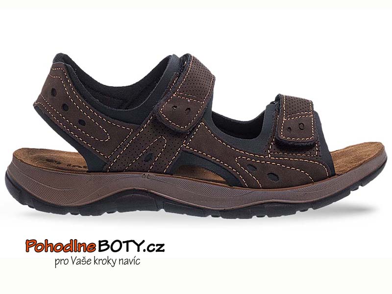 Pánské sandále hnědé Inblu hnědé