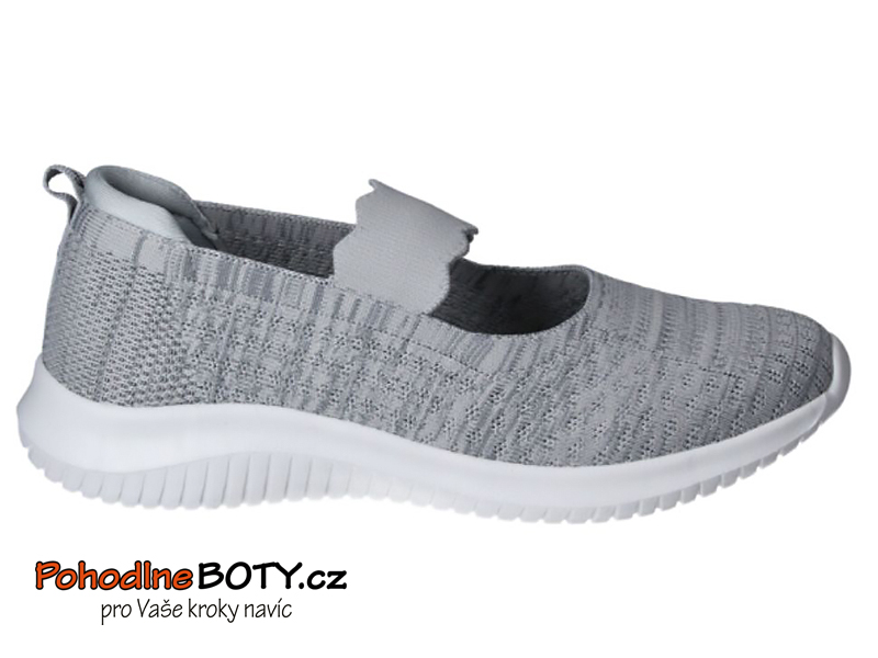 Dámské gelové baleríny J´Hayber šedé 