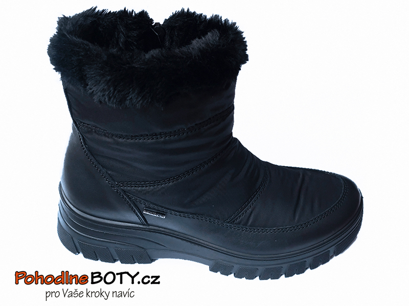 Dámské zimní boty Imac 656628 černé membrána