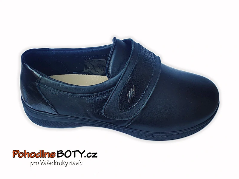 Dámské zdravotní boty Stiledivita černé na suchý zip 