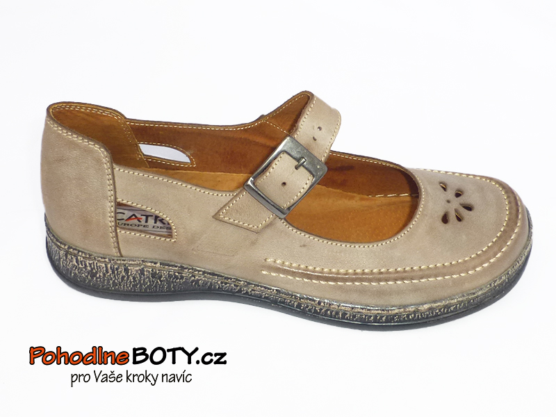 Dámské kožené baleríny Aldex 