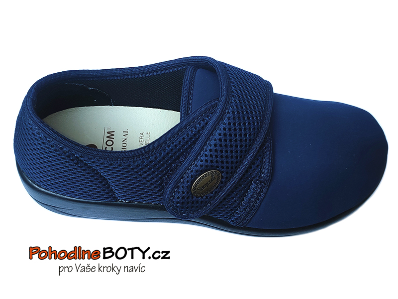 Dámská zdravotní boty Sanycom pružné modré 