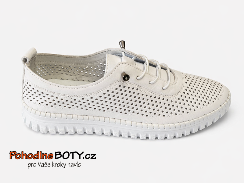 Dámské pohodlné boty Aurelia bílé 796025  