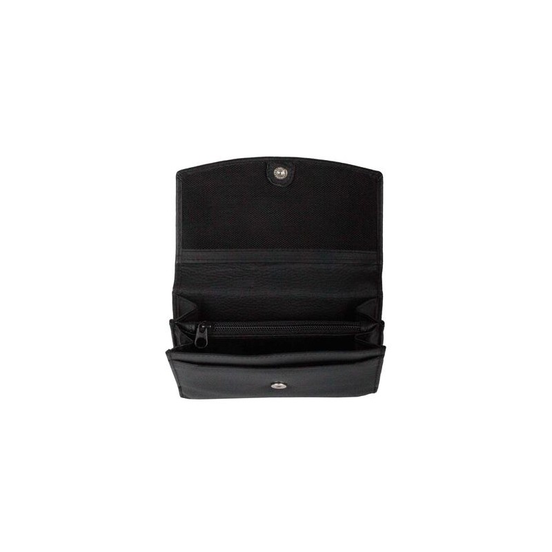 Dámská kožená peněženka černá malá 2559