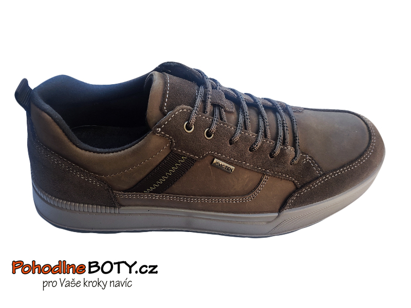 Pánské sportovní boty Imac s membránou hnědé 853358 