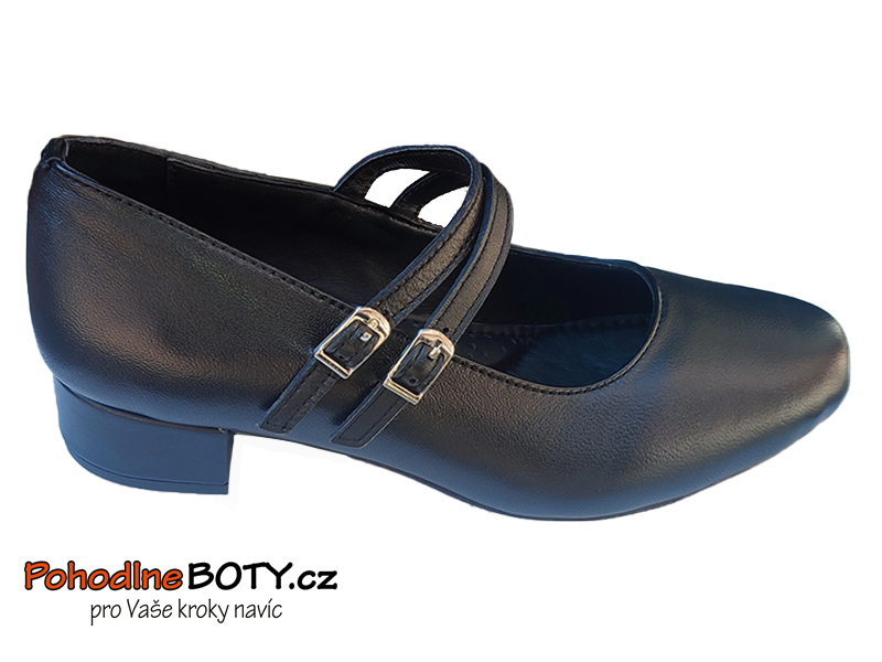 Dámské pohodlné lodičky černé 1898 Aurelia