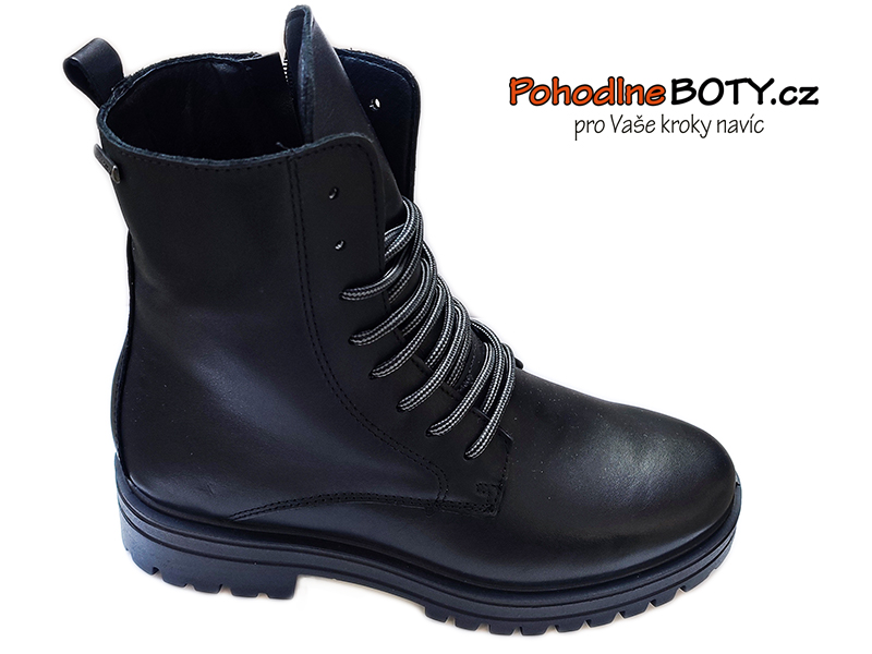 Dámské kotníkové zimní boty Imac černé 857518