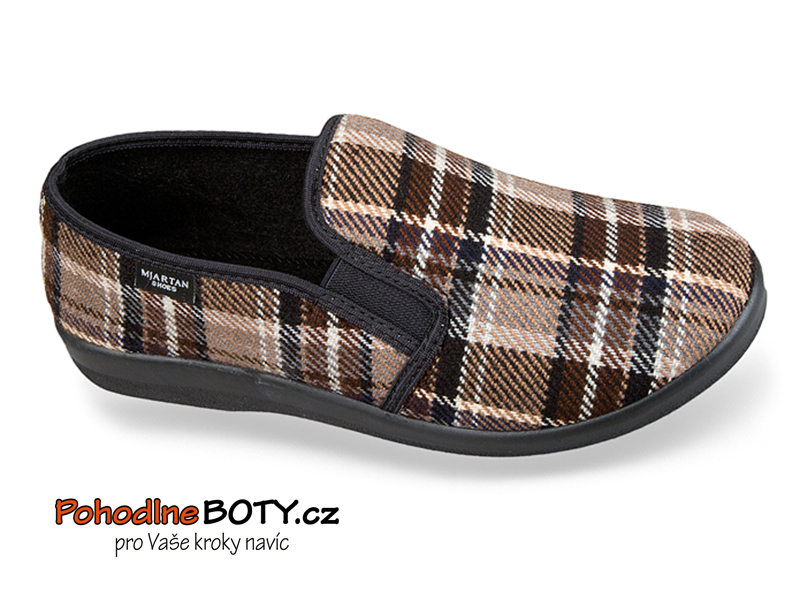 Domácí obuv papuče Mjartan 624-K61