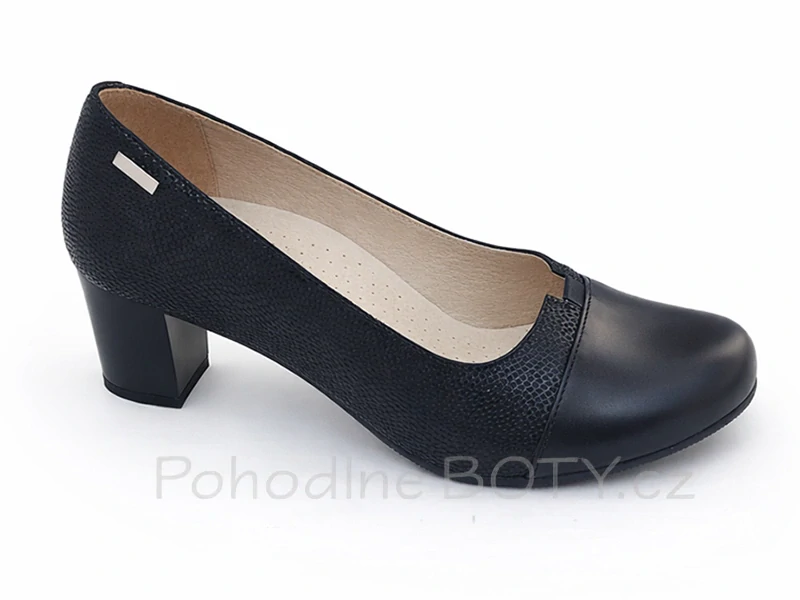 Dámské pohodlné lodičky černé Aldex AP50