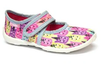 Dětské textilní baleríny Renbut P415