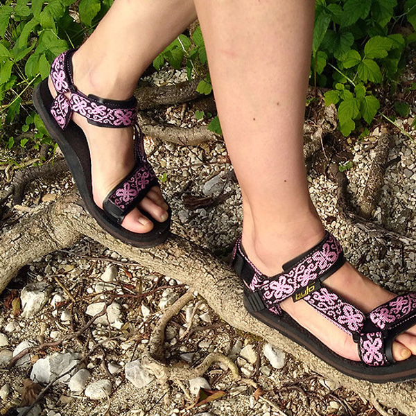 Dámské turistické trekové sandály Bufo Komfort