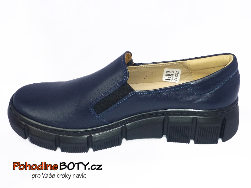 Dámské boty platforma Aldex PT20 granat v.41