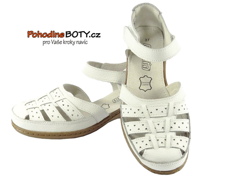 Dámské baleríny Aurelia LR-62320 bílé