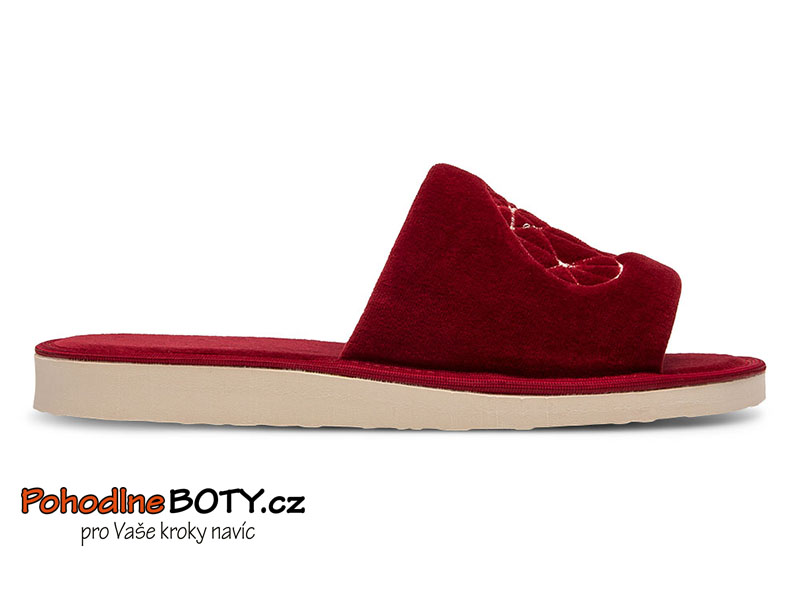 Dámské domácí pantofle Natural Style otevřené 044