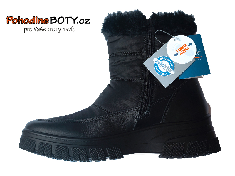 Dámské zimní boty Imac 656628 černé membrána