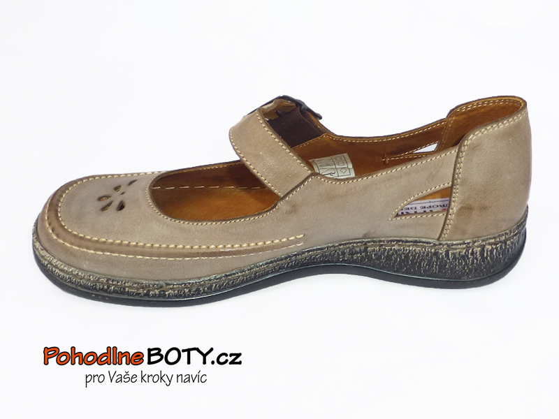 Dámské kožené baleríny Aldex 