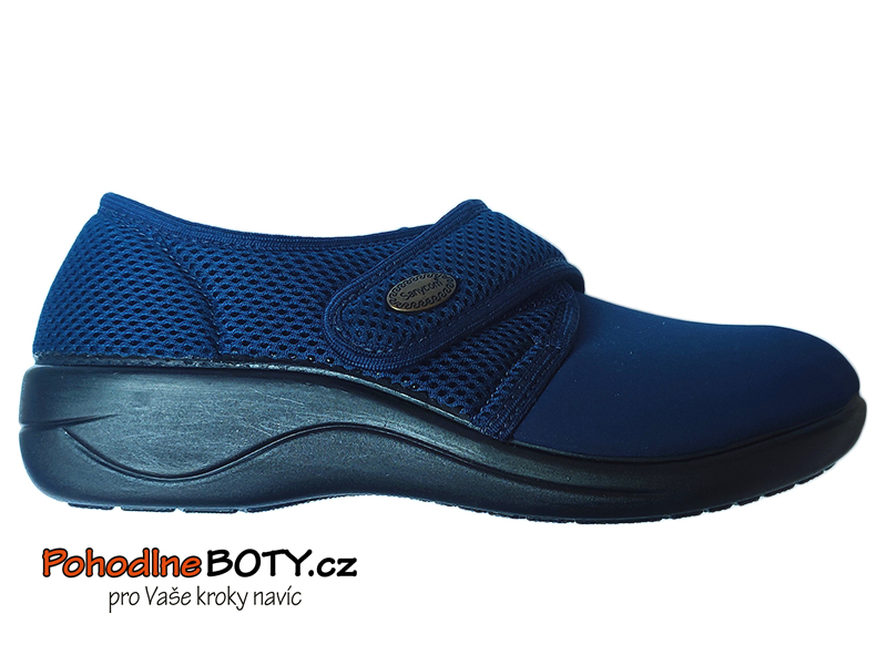 Dámská zdravotní boty Sanycom pružné modré 