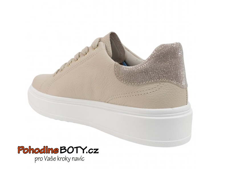 Stylové dámské tenisky Pegada krémové