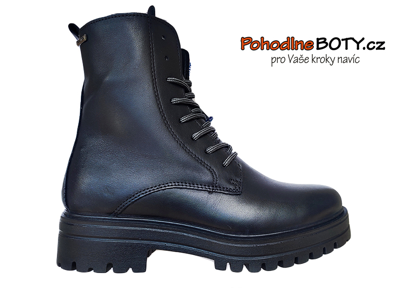 Dámské kotníkové zimní boty Imac černé 857518