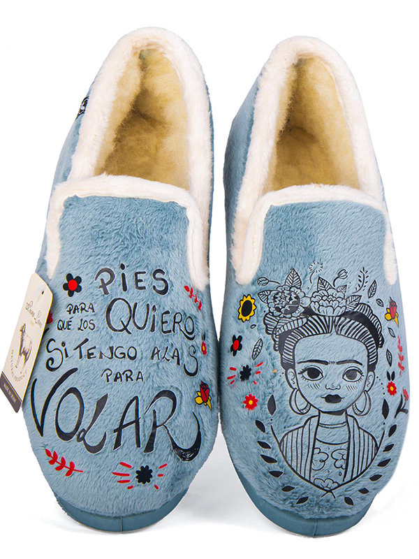 Dámské komfortní parfémované papuče Javer s vlnou