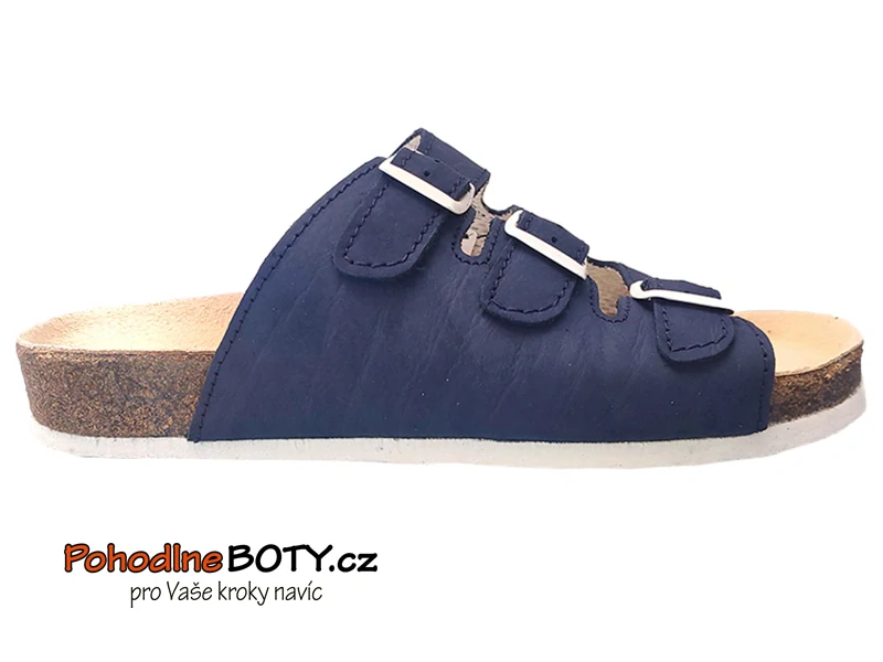 Korkové zdravotní přezůvky nazouváky chlapecké