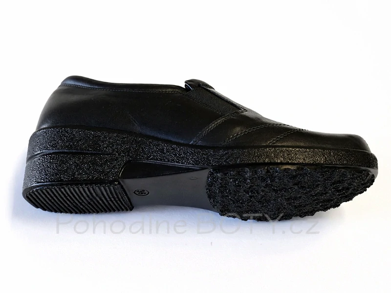 Dámské kožené mokasíny širší střih Aldex 203/521