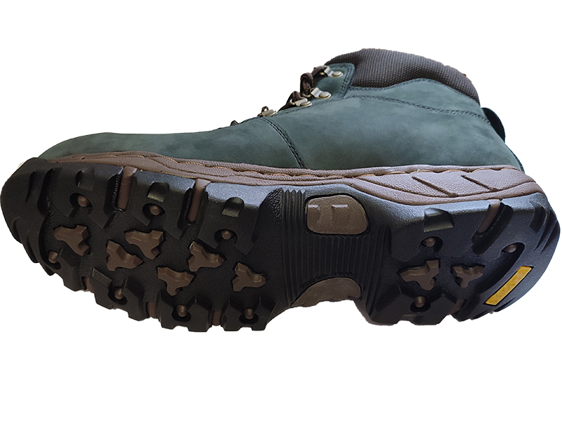 Pracovní dřevorubecká obuv Dakota 7110DA kůže černá