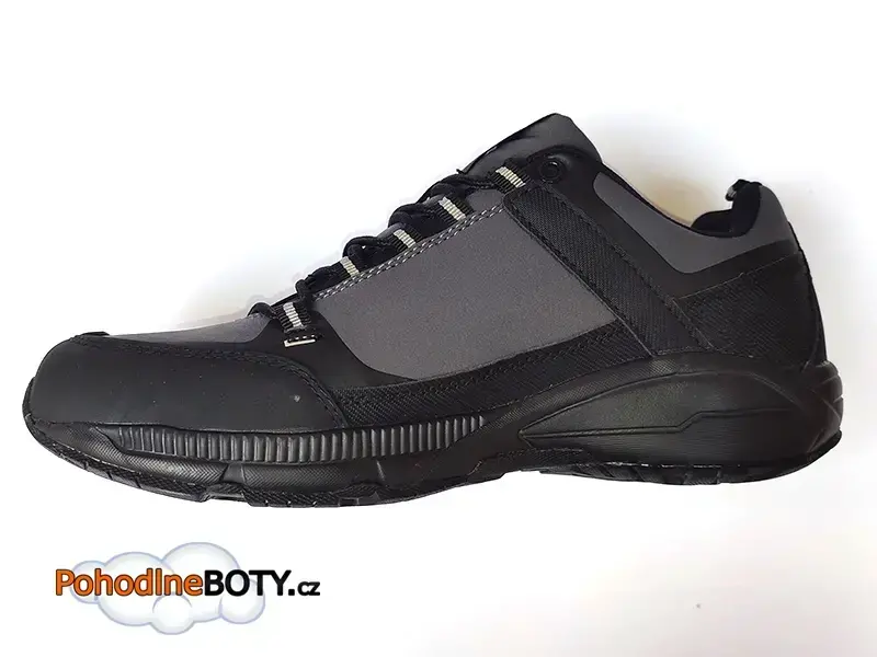 Sportovní obuv Softshell DK 1096 černo šedá 