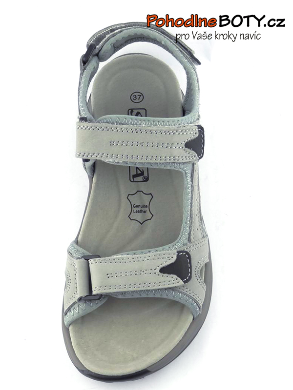 Kožené sportovní pohodlné sandále Selma LR22845