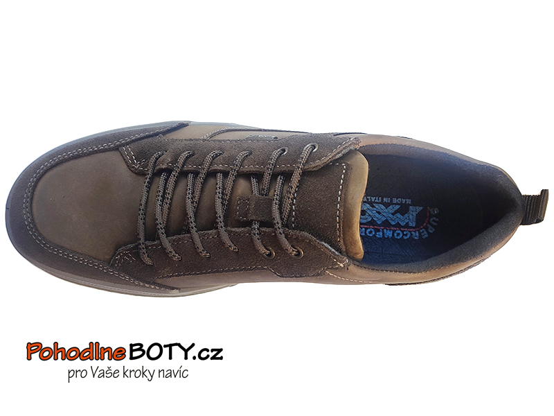 Pánské sportovní boty Imac s membránou hnědé 853358 