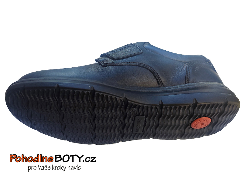 Pánské kožené boty Imac na suchý zip s membránou