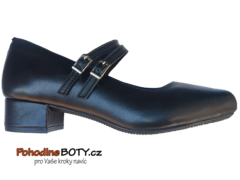 Dámské pohodlné lodičky černé 1898 Aurelia