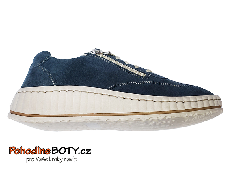 Dámské pohodlné boty s platformou Stiledivita modré 9226