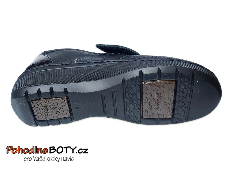 Dámské zdravotní boty Stiledivita černé na suchý zip 