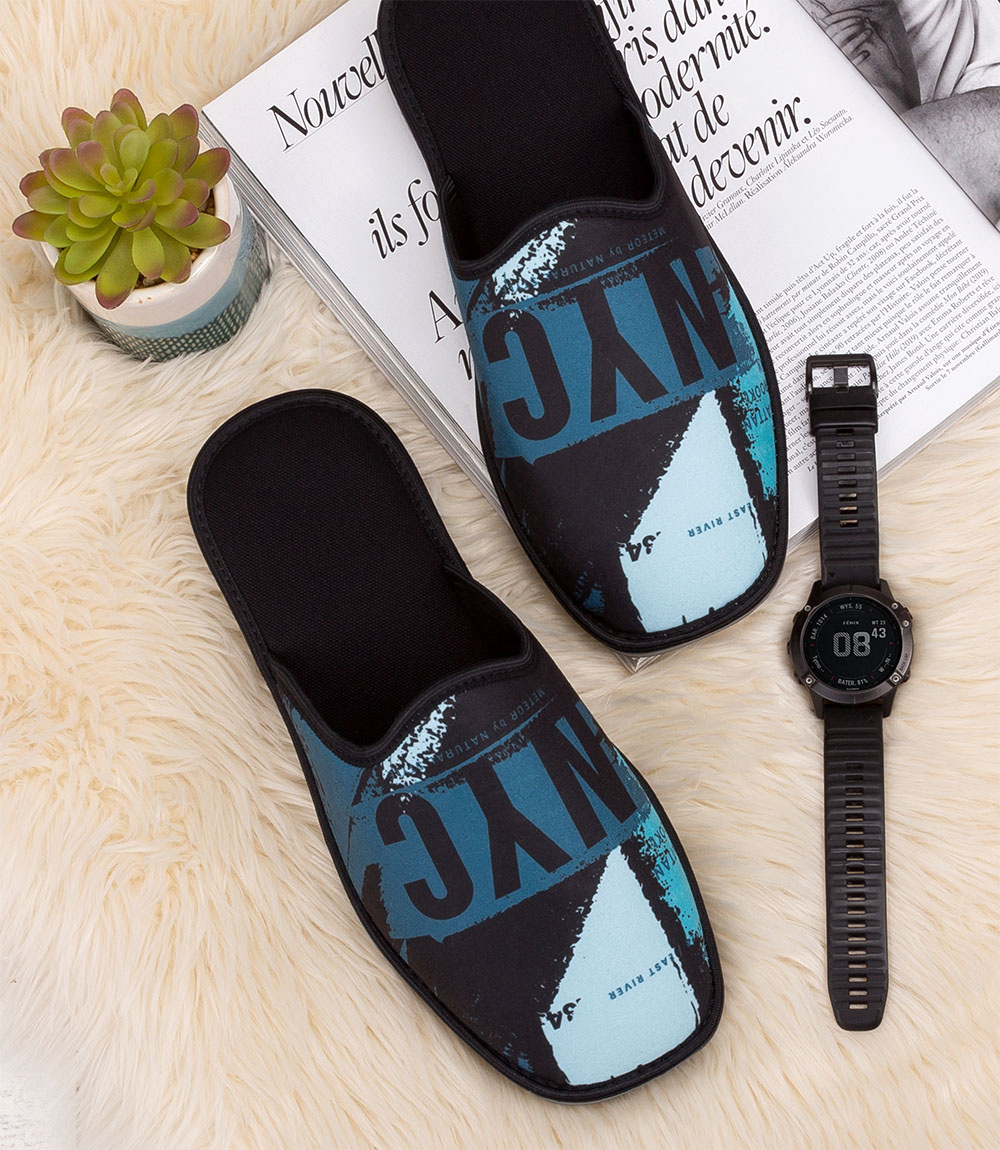 Pánské domácí pantofle Meteor Natural Style 258a