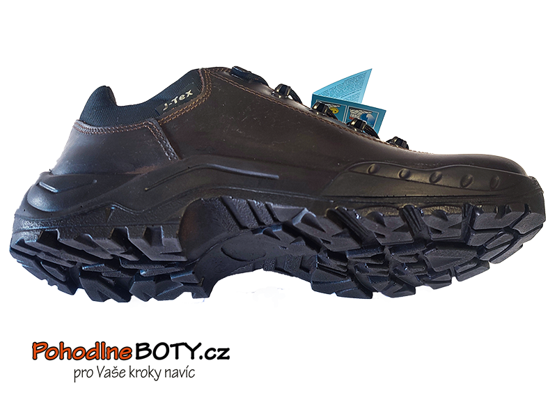 Pánská treková obuv Jacalu hnědá JL22A2381