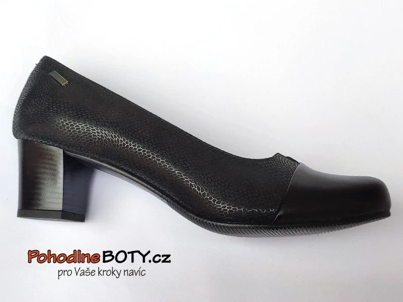 Dámské pohodlné lodičky černé Aldex AP50