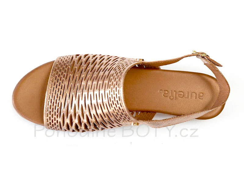 Dámské sandále Aurelia 405226 bronzové