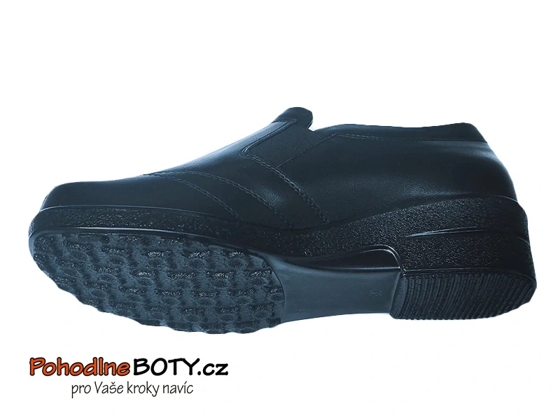 Dámské kožené mokasíny širší střih Aldex 203/521s 