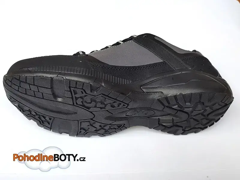 Sportovní obuv Softshell DK 1096 černo šedá 