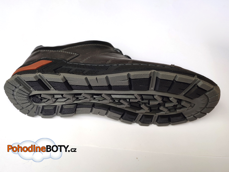 Pánská vycházková sportovní obuv Effe tre kůže 816-120-335-600