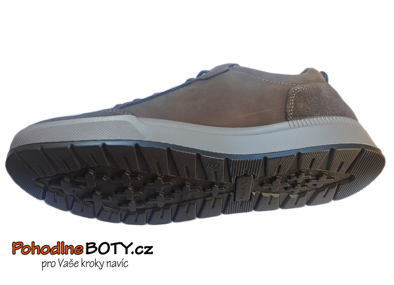 Pánské sportovní boty Imac s membránou hnědé 853358 